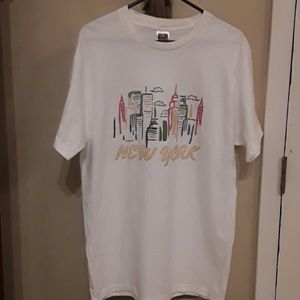 New York Twin Towers Tshirt Large